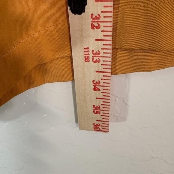 Tommy Bahama Shirt Mens 3XL Orange Silk Camp Hawaiian Barefoot Bar Back Graphic - Picture 6 of 6